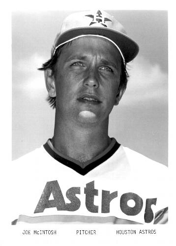 1976 Houston Astros 5x7 Photos #NNO Joe McIntosh Front
