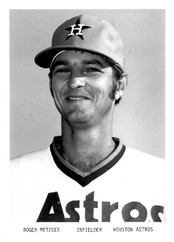 1976 Houston Astros 5x7 Photos #NNO Roger Metzger Front