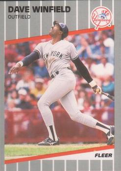 1989 Fleer - Glossy #274 Dave Winfield Front