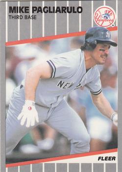 1989 Fleer - Glossy #262 Mike Pagliarulo Front