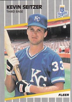 1989 Fleer - Glossy #292 Kevin Seitzer Front