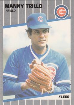 1989 Fleer - Glossy #440 Manny Trillo Front