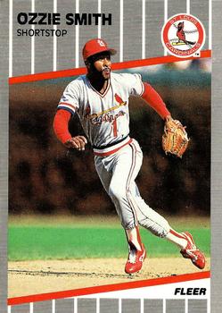 1989 Fleer - Glossy #463 Ozzie Smith Front