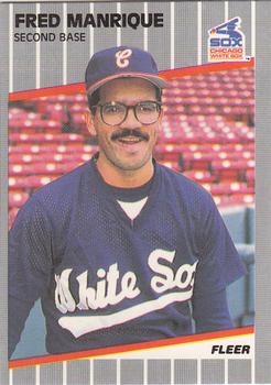 1989 Fleer - Glossy #503 Fred Manrique Front
