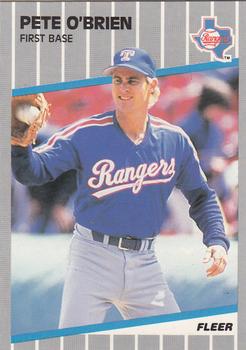 1989 Fleer - Glossy #529 Pete O'Brien Front