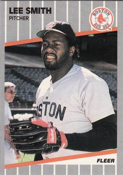 1989 Fleer - Glossy #99 Lee Smith Front