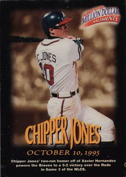 1997-98 Fleer Million Dollar Moments #10 Chipper Jones Front