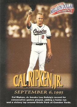 1997-98 Fleer Million Dollar Moments #8 Cal Ripken, Jr. Front