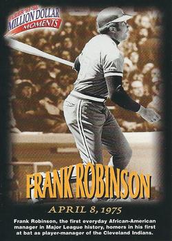 1997-98 Fleer Million Dollar Moments #11 Frank Robinson Front