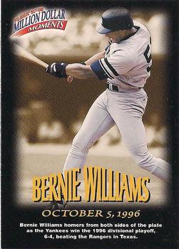1997-98 Fleer Million Dollar Moments #22 Bernie Williams Front