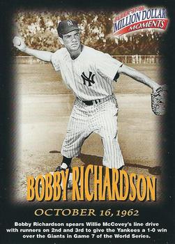 1997-98 Fleer Million Dollar Moments #27 Bobby Richardson Front