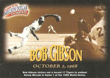 1997-98 Fleer Million Dollar Moments #31 Bob Gibson Front
