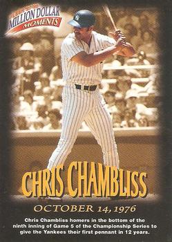 1997-98 Fleer Million Dollar Moments #37 Chris Chambliss Front
