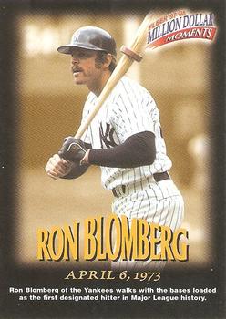1997-98 Fleer Million Dollar Moments #39 Ron Blomberg Front