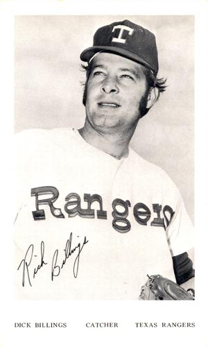 1972 Texas Rangers Photocards #NNO Dick Billings Front