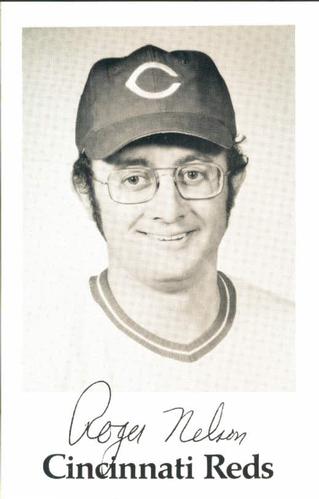 1973 Cincinnati Reds Photocards #NNO Roger Nelson Front