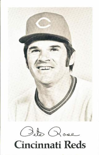 1973 Cincinnati Reds Photocards #NNO Pete Rose Front