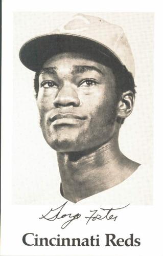 1971 Cincinnati Reds Photocards #NNO George Foster Front