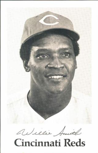 1971 Cincinnati Reds Photocards #NNO Willie Smith Front