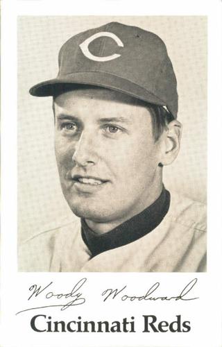 1971 Cincinnati Reds Photocards #NNO Woody Woodward Front