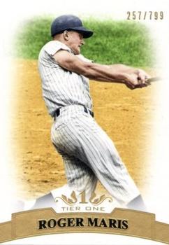 2011 Topps Tier One #9 Roger Maris Front
