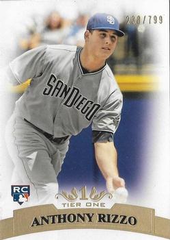 2011 Topps Tier One #58 Anthony Rizzo Front