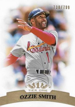 2011 Topps Tier One #71 Ozzie Smith Front