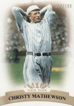 2011 Topps Tier One #90 Christy Mathewson Front