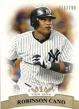 2011 Topps Tier One #75 Robinson Cano Front