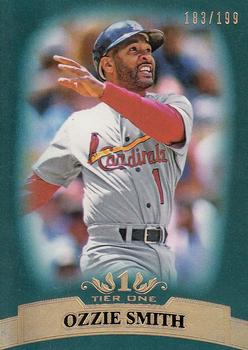 2011 Topps Tier One - Blue #71 Ozzie Smith Front