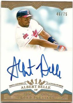 2011 Topps Tier One - Crowd Pleaser Autographs #CP-AB Albert Belle Front