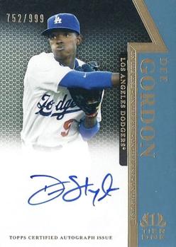 2011 Topps Tier One - On The Rise Autographs #OR-DG Dee Gordon Front