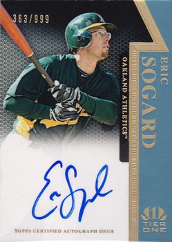 2011 Topps Tier One - On The Rise Autographs #OR-ES Eric Sogard Front