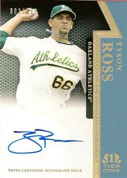 2011 Topps Tier One - On The Rise Autographs #OR-TR Tyson Ross Front