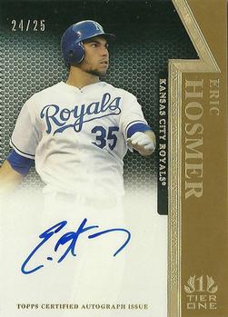 2011 Topps Tier One - On The Rise Autographs Gold #OR-EH Eric Hosmer Front