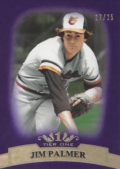 2011 Topps Tier One - Purple #22 Jim Palmer Front