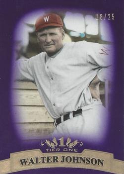 2011 Topps Tier One - Purple #50 Walter Johnson Front