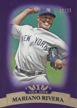 2011 Topps Tier One - Purple #63 Mariano Rivera Front