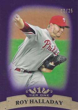 2011 Topps Tier One - Purple #82 Roy Halladay Front