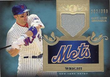 2011 Topps Tier One - Top Shelf Relics #TSR31 David Wright Front