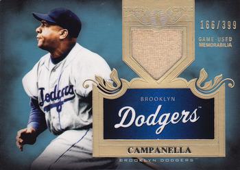 2011 Topps Tier One - Top Shelf Relics #TSR9 Roy Campanella Front