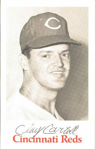 1969 Cincinnati Reds Photocards #NNO Clay Carroll Front