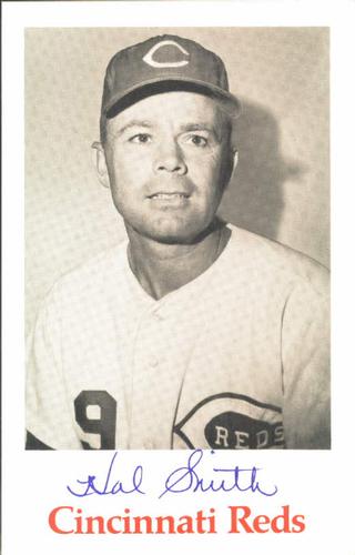1968 Cincinnati Reds Photocards #NNO Hal Smith Front