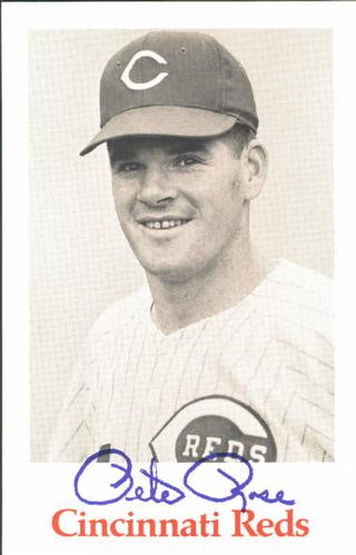 1967 Cincinnati Reds Photocards #NNO Pete Rose Front