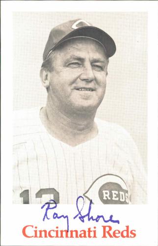 1967 Cincinnati Reds Photocards #NNO Ray Shore Front