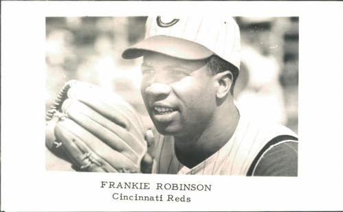 1965 Cincinnati Reds Postcards #NNO Frank Robinson Front