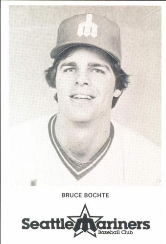 1979 Seattle Mariners Postcards #NNO Bruce Bochte Front
