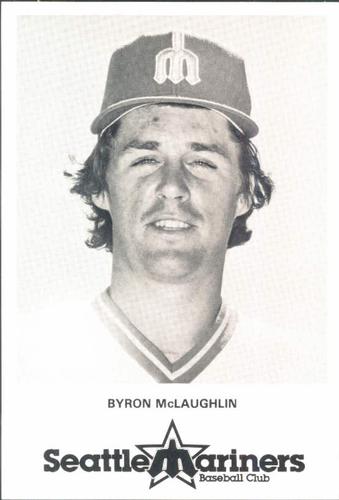 1979 Seattle Mariners Postcards #NNO Byron McLaughlin Front