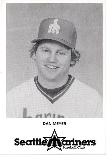 1979 Seattle Mariners Postcards #NNO Dan Meyer Front