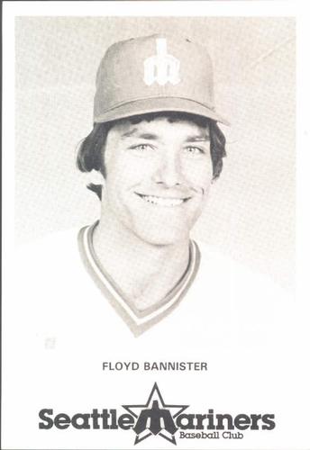 1979 Seattle Mariners Postcards #NNO Floyd Bannister Front